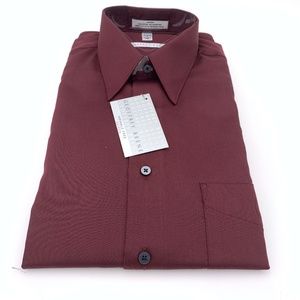 NWT Geoffrey Beene Wrinkle Free Button Down Shirt